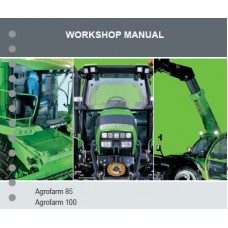 Deutz Fahr Agrofarm 85 - 100 Workshop Manual